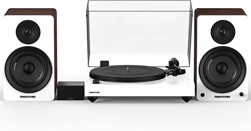 Miniatura 11 de Fluance Reference RT82 Tocadiscos de vinilo de alta fidelidad con preamplificador de fono PA10 y altavoces Ai61 de 6,5 pulgadas, cartucho Ortofon