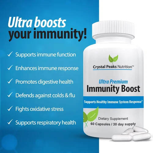 Miniatura 5 de Cápsulas de apoyo inmunológico con saúco, vitamina C, equinácea, ajo, zinc, cúrcuma y más para hombres y mujeres adultos, vitaminas de apoyo