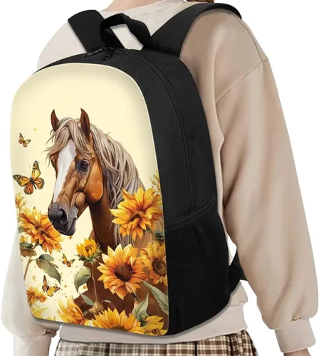 Miniatura 83 de HUGS IDEA Los animales frescos 3D niños escuela libro bolsa niños impresión mochilas, Baloncesto, Moderno
