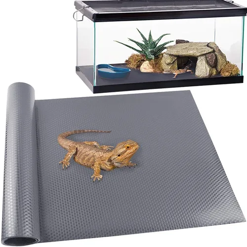 Miniatura 14 de Alfombra de Reptil, Alfombrilla de Reptil, Dragón Barbudo, Sustrato de Gecko Leopardo, Piso para Tanque de Dragón Barbudo, Serpiente, Cama