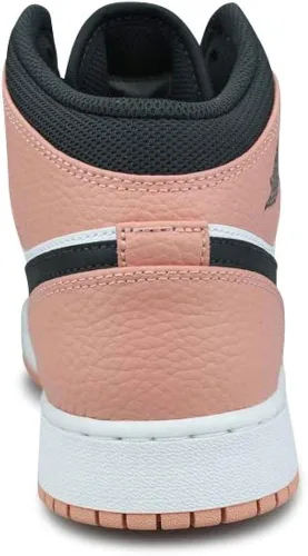 Miniatura 5 de Jordan Youth Air 1 Mid (Gs) Cuarzo Rosa 555112 603