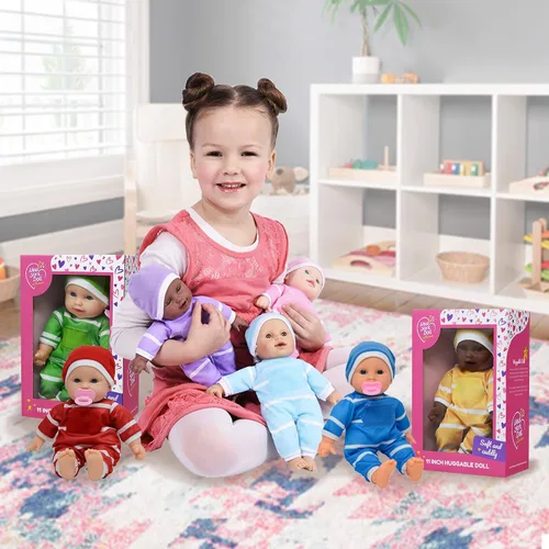 Miniatura 2 de The New York Doll Collection Muñeca de Cuerpo Suave de 11 Pulgadas en Caja de Regalo - Ganadora de Premio y Juguete Muñeca Bebé de 11