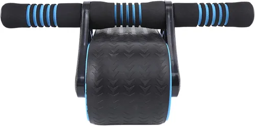 Miniatura 8 de Springback Wheels - Rodillo para ejercitador abdominal azul silencioso, equipo de fitness para gimnasio en casa, entrenamiento de fuerza de núcleo