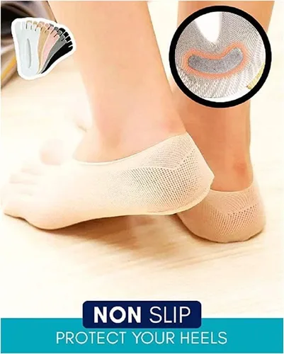 Miniatura 3 de 5 pares de calcetines de compresión Ortho, calcetines de yoga para mujer que no se ven