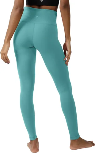 Miniatura 4 de 90 Degree by Reflex - Leggings con función de control de abdomen, de cintura alta y confeccionados con tejido Power Flex
