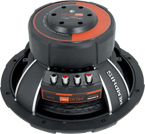 Miniatura 7 de Memphis (2) Audio MJP1244 12 "1500w MOJO Pro Subwoofers de audio para coche DVC 4 ohmios subwoofers
