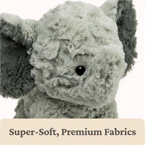 Miniatura 4 de GUND Cozys Collection Elefante de peluche, animales de peluche para edades de 1 año en adelante, gris, 10 pulgadas