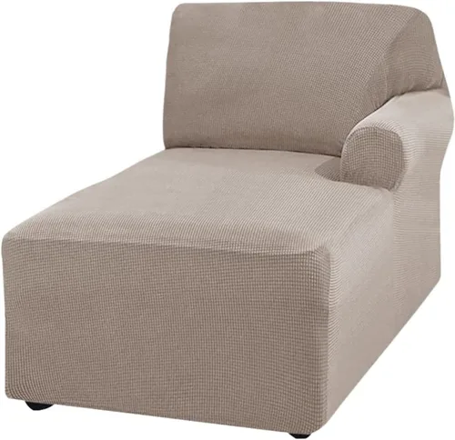 Miniatura 22 de SFYZ HOME Funda de sillón jacquard moderno, de forro polar, funda elástica para sillón izquierdo/derecho para sofá biplaza en forma de L