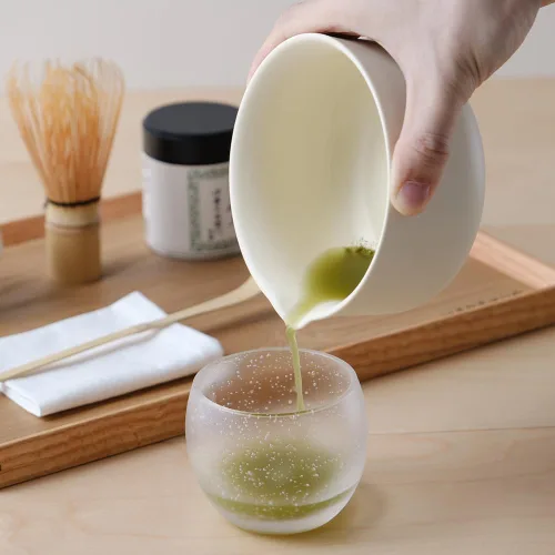 Miniatura 8 de WENSHUO Kit Matcha - Juego de batidor matcha premium con herramientas tradicionales de bambú, juego de té matcha ideal para el hogar (crema)