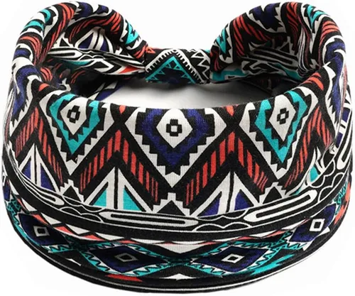 Miniatura 101 de K-Elewon Paquete de 3 diademas elásticas anchas para mujer, bandas para el cabello para yoga, deportes