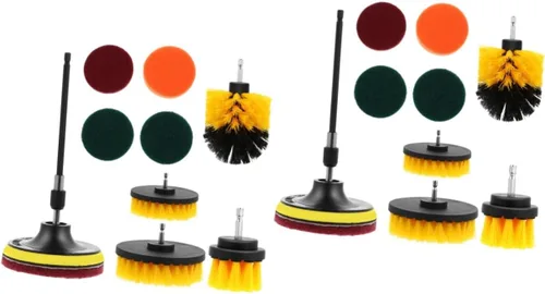 Miniatura 9 de 2 juegos de 11 cepillos de limpieza para taladro, kit de broca de vidrio para cocina, kit de limpieza de cepillo de limpieza de cepillo accesorio