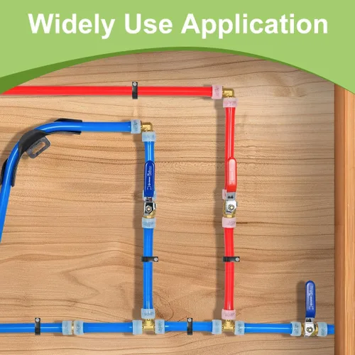 Miniatura 9 de Paquete de 2 adaptadores Pex-A hembra, 1 pulgada hembra NPT a 1 pulgada PEX-A latón expansión PEX-A accesorios PEX-A, latón sin plomo NSF/ANSI 61