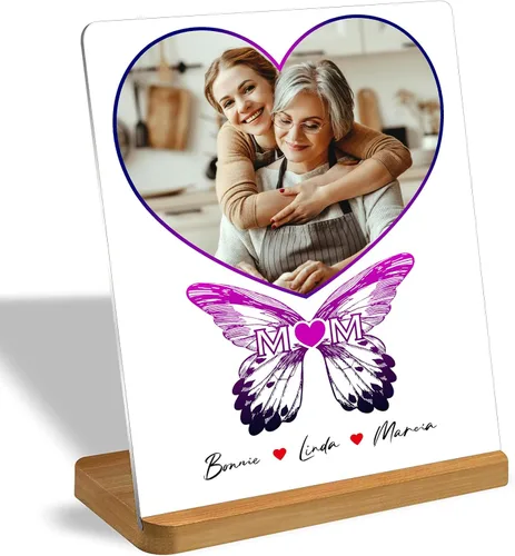 Miniatura 11 de Custom Style Marcos de Fotos Personalizados para Parejas con Impresiones de Fotos de Metal, Personaliza Tu Propio Marco de Fotos, Regalo de Imagen