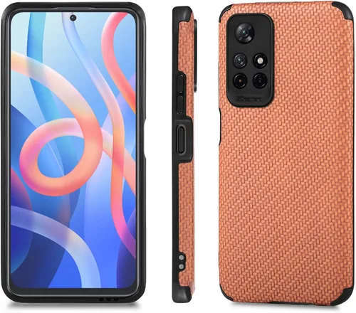 Miniatura 64 de Funda para Redmi Note 11 4G, funda para Redmi Note 11 4G con funda de teléfono 2 en 1, color amarillo