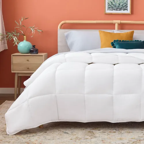 Miniatura 14 de Linenspa - Edredón reversible con relleno alternativo y relleno de edredón, para todo el año, costuras de caja, ropa de cama para niños
