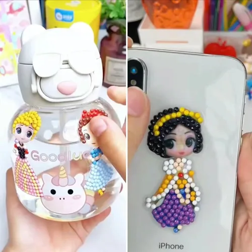 Miniatura 3 de Kits de pintura de diamantes para niños, kits de arte de diamantes para niños y niñas, artes y manualidades para niñas de 4 a 8, 6 a 8, 8 a 12 años