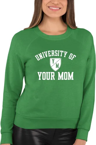 Miniatura 53 de Go All Out University of Your Mom - Sudadera con cuello redondo para hombre
