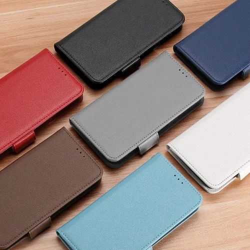 Miniatura 9 de Funda de cuero para Honor X7, funda de cuero con 3 ranuras para tarjeteros de crédito, función atril, funda magnética de piel sintética para Honor X7