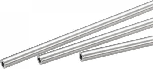 uxcell Tubo de acero inoxidable 316, tubo de 0.118 in OD 0.039 in de espesor de pared de 9.843 in de longitud de 3 piezas