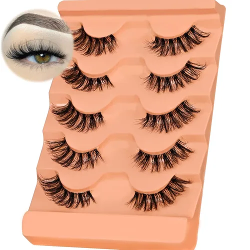 Miniatura 13 de Kit de extensiones de pestañas autoadhesivas en racimo, pestañas para colocar uno mismo, pestañas pre-pegadas, sin necesidad de pegamento, pestañas