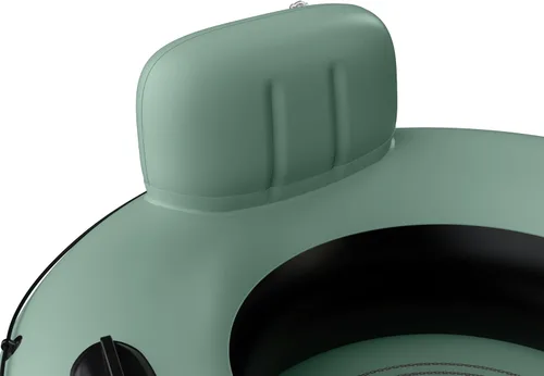 Miniatura 5 de Retrospec Siesta Float - Tubo inflable para río, flotador de agua de alta resistencia con respaldo y portavasos 300 libras Kit de reparación
