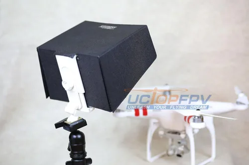 Miniatura 8 de SummitLink 7 pulgadas Tablet iPad mini parasol parasol negro con trípode compatible con DJI Phantom 4 Phantom 3 Professional Advanced DJI Inspire 1
