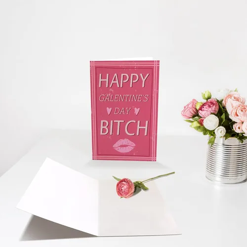 Miniatura 3 de Chenive Divertida tarjeta del día de los Galentinos para ella, tarjeta de feliz día de Galentine para mejor amiga, regalo del día de los Galentinos