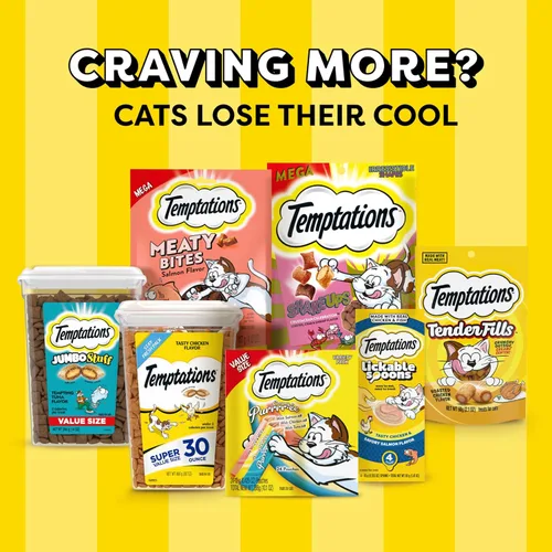 Miniatura 11 de Temptations MixUps Backyard Cookout - Golosinas crujientes y suaves para gatos, bolsa de 3 onzas (paquete de 12)