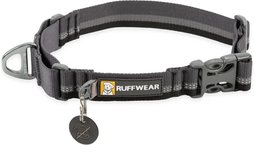Ruffwear, Web Reaction - Collar para perro, hebilla de seguridad a prueba de escapes, collar martingala antideslizante ajustable con correas Tubelok