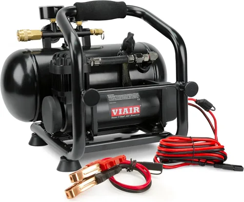Miniatura 10 de VIAIR Compresor Plug-N-Play 380C, 12V, tanque de 1.5 galones, 200 PSI nominal con acceso de alimentación de 7 vías, para clavar, herramientas