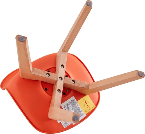 Miniatura 5 de Comfy - Juego de 2 sillas de escritorio pequeñas de estilo simple para niños de 3 a 10 años, diseño de respaldo curvado y asiento acolchado