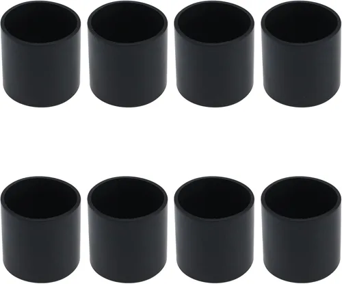 Miniatura 8 de Antrader - Tapas redondas de PVC de 1.5 pulgadas de diámetro, para patas de silla, color negro, paquete de 4