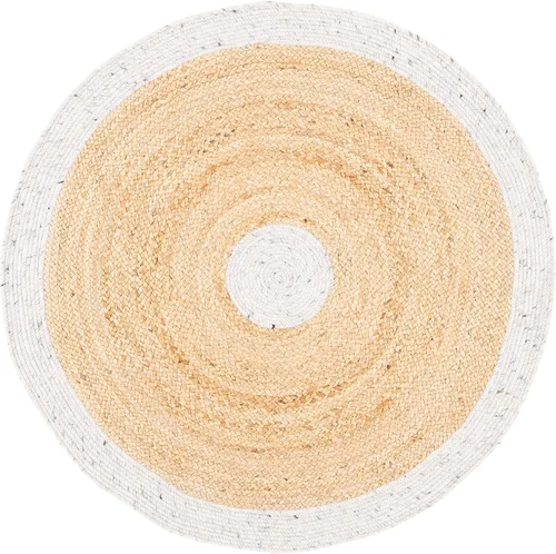Miniatura 37 de SAFAVIEH Braided Collection BRD910B - Alfombra redonda de yute reversible de 3 pies, color beige y natural, hecha a mano