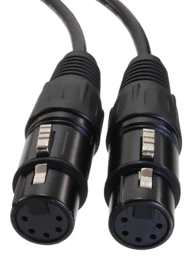 Miniatura 3 de CablesOnline, 1 pie XLR 5-Pin 1-Macho a XLR 5-Pin 2-Hembra Y-Splitter Cable, X5-Y301