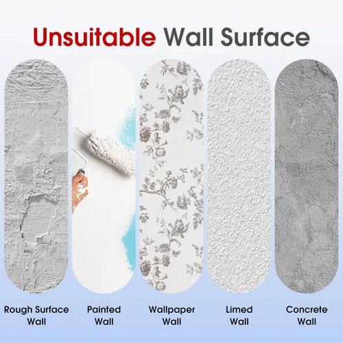 Miniatura 3 de Danpoo Ganchos autoadhesivos resistentes, ganchos de pared sin taladrar para baño, color negro, paquete de 3