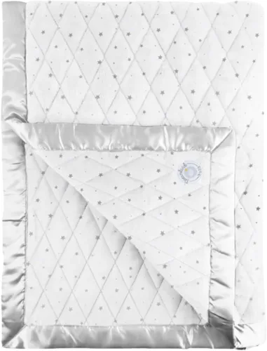 Miniatura 4 de Dreamland Baby - Manta con peso de 4 libras para niños. Telas duales transpirables con lado de minky refrescante y micropolar acogedor