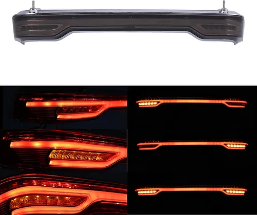 Miniatura 19 de TCMT Clear Len King Trunk LED Tail Light Assembly Wiring Harness Fits For Harley Touring Road King Road Street Electra Glide Tri Glide Ultra Limited