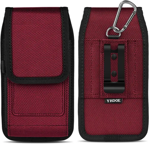 Miniatura 9 de ykooe Funda para teléfono celular compatible con iPhone 17 Pro Max, Samsung Galaxy S25/S24/S23/S22/S21/S20 Ultra, Pixel 8/7 Pro, clip para cinturón