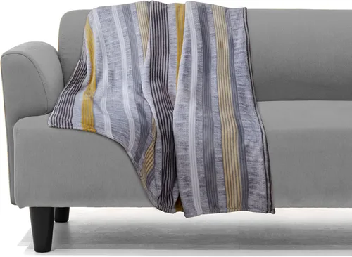 Miniatura 16 de Elegant Comfort Manta ligera estampada para todas las estaciones, ultra suave, acogedora y afelpada, manta decorativa, perfecta para descansar, 50 x