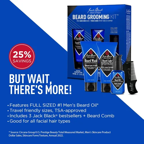 Miniatura 5 de Jack Black Kit de aseo para barba