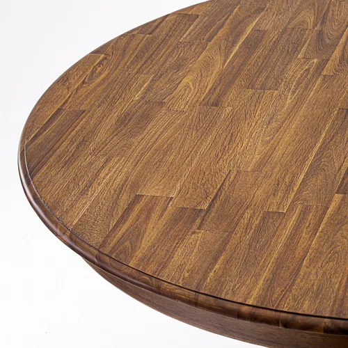 Miniatura 5 de East West Furniture F3AB5-N35 - Juego de mesa de comedor de 5 piezas, incluye una mesa de cocina redonda con pedestal y 4 sillas de comedor Parsons