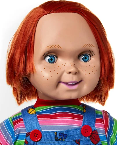 Miniatura 6 de Spirit Halloween Muñeca Chucky Good Guys de 24 pulgadas, multicolor