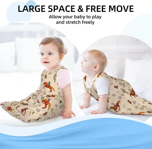 Miniatura 4 de Manta de bebé unisex para bebé, estilo occidental, 0-6 meses
