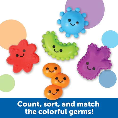 Miniatura 3 de Learning Resources Silly Science - Juego de clasificación de motricidad fina – 55 piezas, juguete educativo a partir de 3 años, habilidades motoras