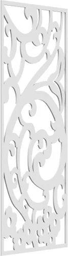 Miniatura 20 de Bridgewater - Paneles de pared decorativos de madera con calado, 9 3/8 pulgadas de ancho x 24 3/8 pulgadas de alto x 1/4 de alto, nogal