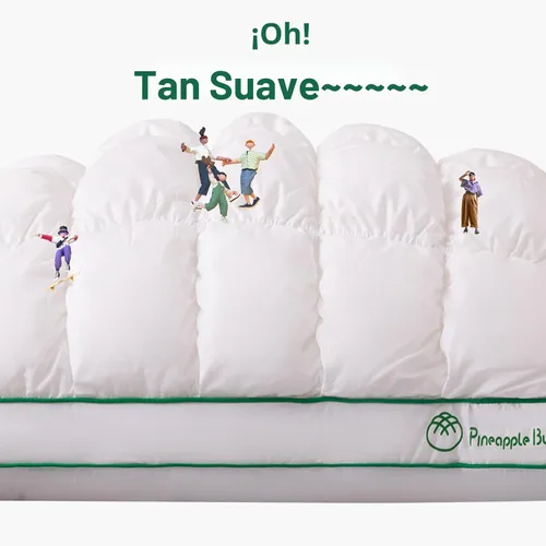 Miniatura 2 de YOUR MOON - Almohada de cama de apoyo esponjosa tamaño Queen, relleno premium súper suave alternativo al plumón para dormir, almohadas de cama