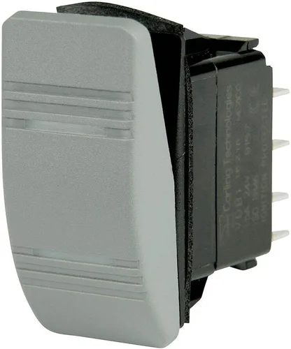 Miniatura 8 de BEP Marine Control táctil de 3 posiciones IP66 nominal 24V Negro 2 vías DIN montaje en carril interruptor de botón
