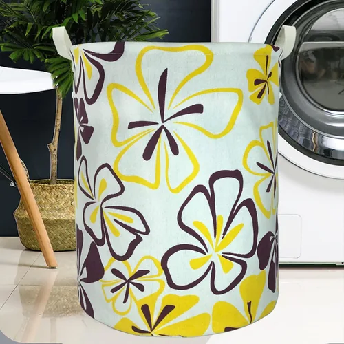 Miniatura 3 de Merdes Cesta de Ropa Sucia Plegable Impermeable de 19.7'', Cesta de Ropa Sucia, Organizador de Almacenamiento Contenedor de Lino para Colección