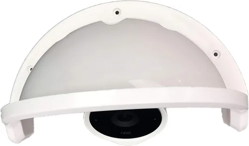 Miniatura 4 de Universal Sun Rain Shade Cámara Cubierta Escudo para Nest/Anillo/Arlo/Dome/Bullet Cámara Exterior - Blanco