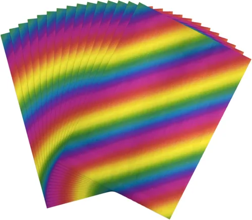 Miniatura 9 de Briartw Papel de Aluminio Termoadhesivo 20x29cm Paquete de 50 Hojas Papel Reactivo para Sellado en Caliente por Impresora Láser y Laminadora